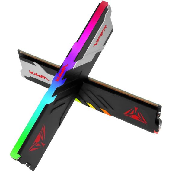 Модуль пам'яті для комп'ютера DDR5 32GB (2x16GB) 6000 MHz Viper Venom RGB Patriot (PVVR532G600C36K) | Зображення 4