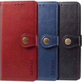 Шкіряний чохол книжка GETMAN Gallant (PU) для Xiaomi Poco X4 Pro 5G