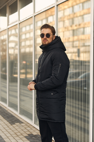 Парка ОллБлек АСОС чорний S L | Зображення 1