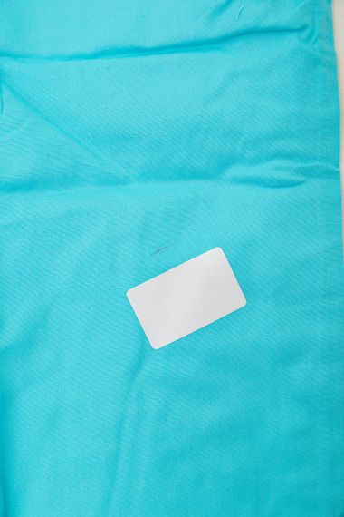 Рубашка мужская однотонная  -уценка, цвет бирюзовый, 214R7118-U-3 | Зображення 5