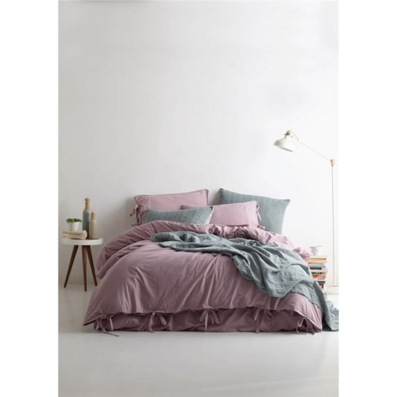 Постільна білизна Limasso Octopus Ranforse 200 х 220 см Natural Violet | Зображення 1