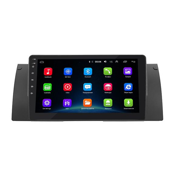 Штатна автомагнітола 9 дюймів з IPS екраном, підтримкою CarPlay та Android 12, XPRO, для BMW E39-E53-X5 1996-2003 (41976-BMW_5754)