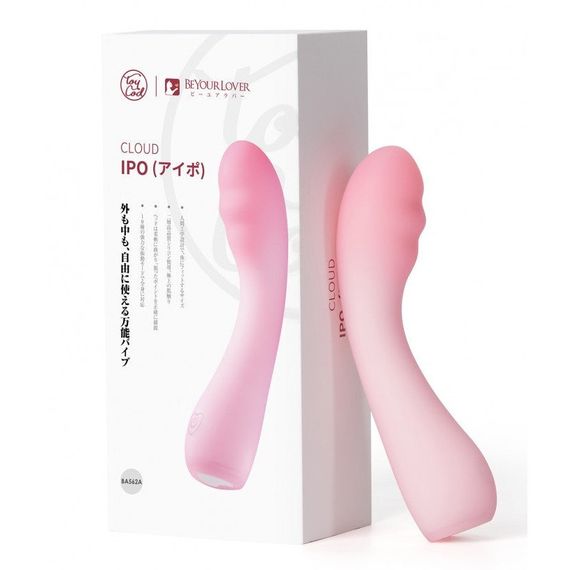 Вибратор для точки G BeYourLover Cloud IPO, розовый, 15.3 х 3.6 см Sex Aura | Зображення 1