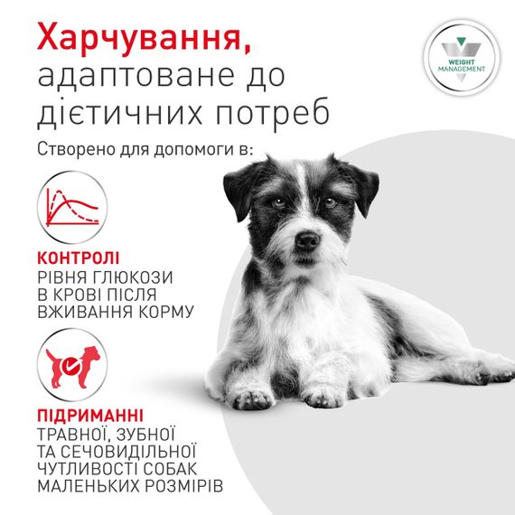 Сухий корм для собак малих порід при цукровому діабеті Royal Canin Glycobalance Small Dog, 1.5 кг | Зображення 1