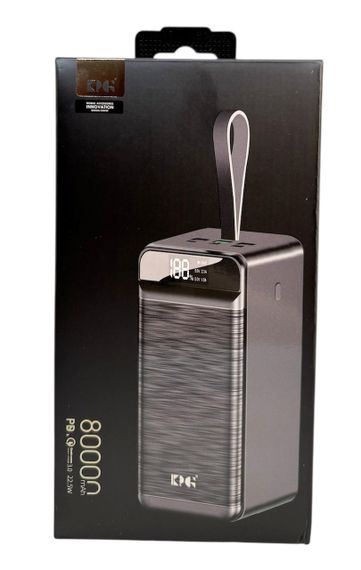 Power Bank 80000 mAh 22,5W реальна ємність  PD-80 зарядка зовнішній акумулятор павербанк швидка зарядка | Зображення 6