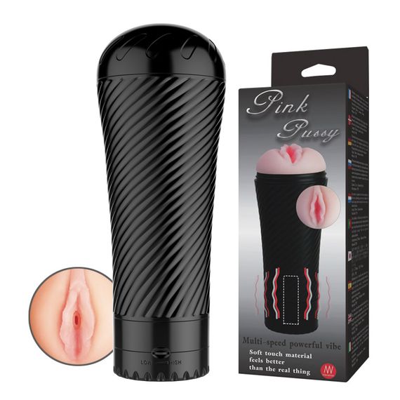 Мастурбатор вагінальний Pink Pussy Masturbator Sex Aura | Зображення 1