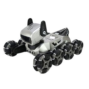 Детская игрушка на радиоуправлении "Собака" 1028(Silver) световые и звуковые эффекты