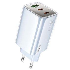 МЗП Hoco N49 Glorious PD65W (1USB-A/2C) Blue
