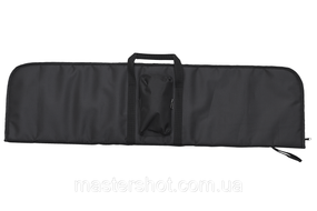 Чохол 110х25см для помпової рушниці карабіна гвинтівки чохол прямокутний з ущільнювачем з кишенею чорний MS