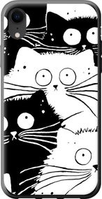 Чехол на iPhone XR Коты v2 "3565u-1560-17620"