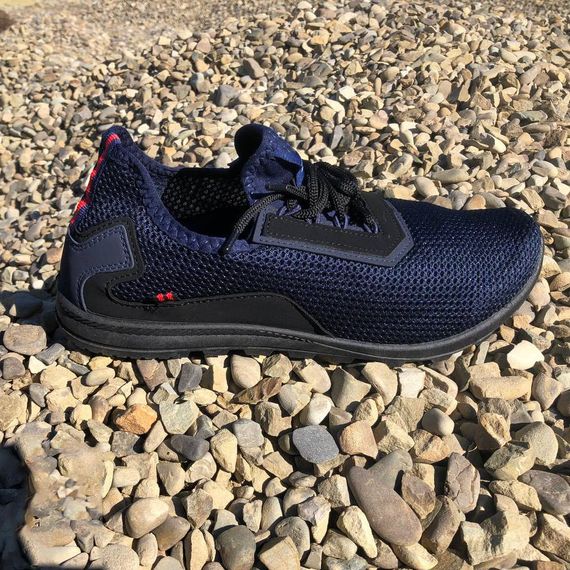 Кросівки чоловічі весна 40 розмір. Літні кросівки, кросівки з тканинним верхом. Модель 34722. Колір: синій | Зображення 5