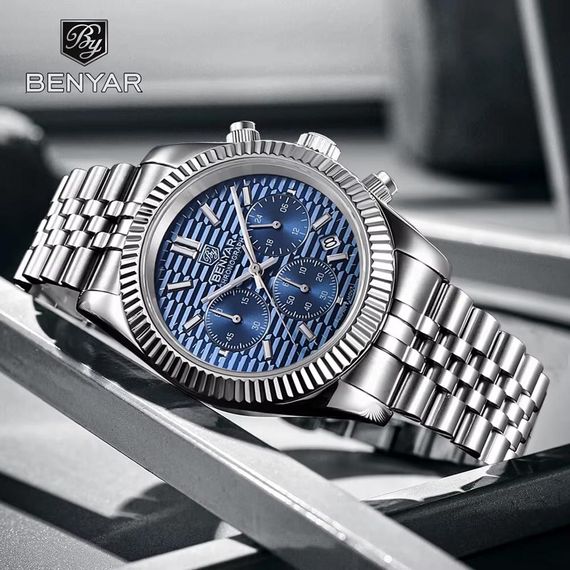 Benyar BY-S001 Silver-Blue | Зображення 1