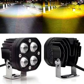 LED фара 40W 3D-лінзи 4х10W Cree діоди 12-24V