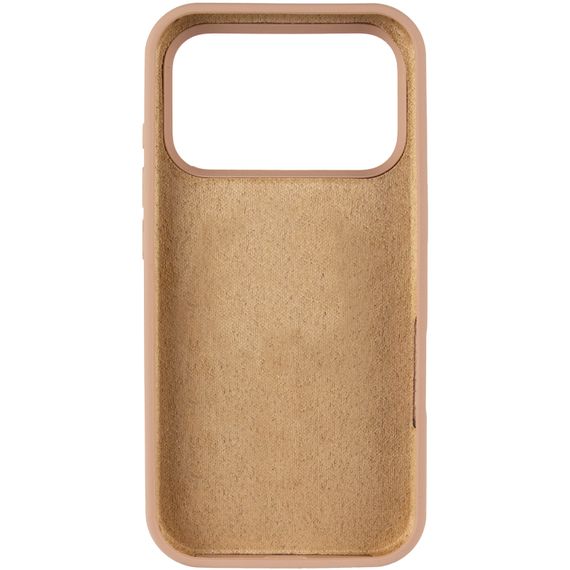 Чохол Silk Full Protective (AA) NO LOGO для Apple iPhone 17 Pro Max (6.9") Бежевий / Desert Gold | Зображення 2