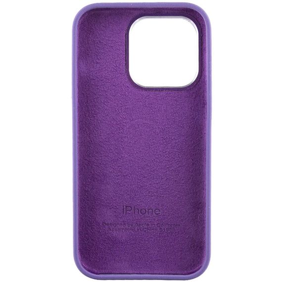 Чохол Silicone Case Metal Buttons (AA) для Apple iPhone 14 Pro Max (6.7") | Зображення 3