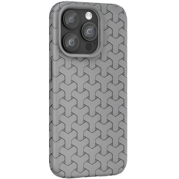 Чехол TPU Weaving для Apple iPhone 14 Pro Max (6.7") Grey