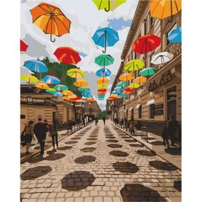 Картина за номерами "Вілиця у Львові" Art Craft 11235-AC 40х50 см