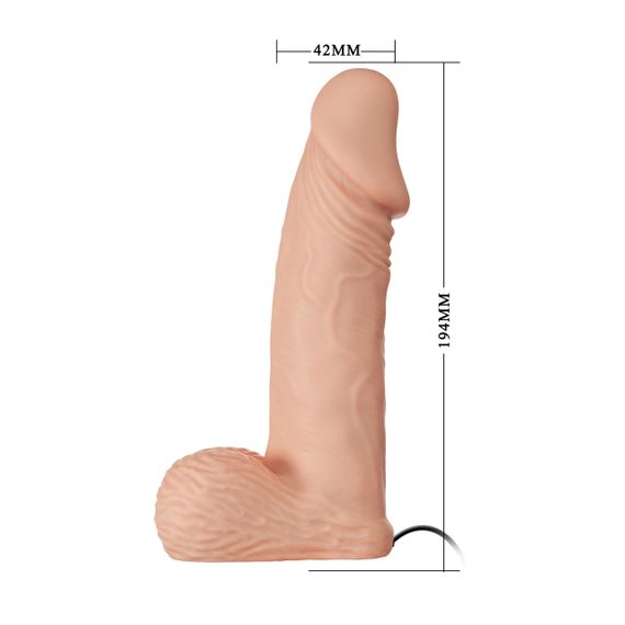Страпон реалістичний Baile Ultra Female Strap-On жіночий, 19.4 см Sex Aura | Зображення 8
