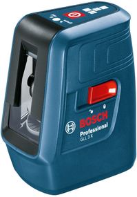 Нивелир лазерный Bosch GLL 3 X, точность ± 0.5 мм на 1 м, до 15 м, 0.5 кг (0.601.063.CJ0)