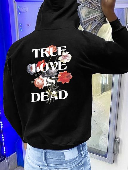 Худі з ДТФ на Флісі (оверсайз)