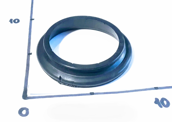 Прокладка резиновая на Тэн фланцевый D82 мм (конус) для бойлера Феролли (Ferroli) | Зображення 1