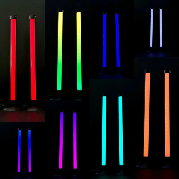 Светодиодные панели 25 см 2шт RGB с APP Smart от USB и пультом | Зображення 4