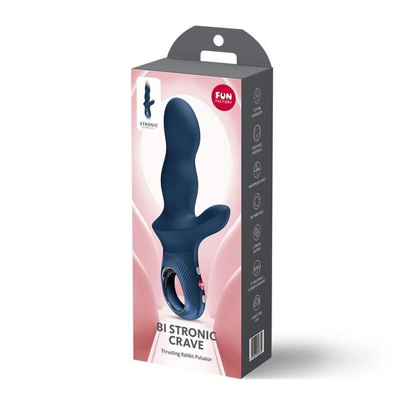 Пульсатор Fun Factory Bi Stronic Crave Nightblue Sex Aura | Зображення 5