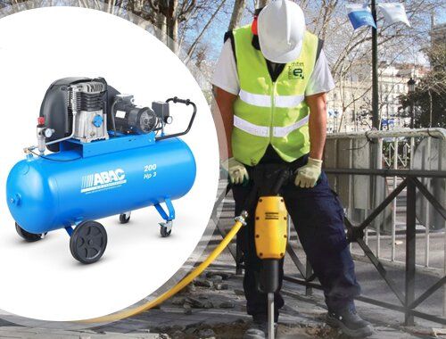 Компрессор воздушный ABAC PRO A49B 200 CT4 (200 л) | Зображення 2