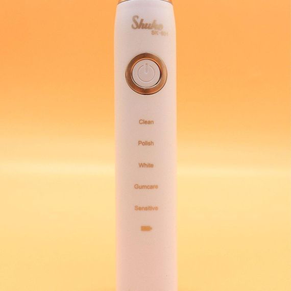 Електрична зубна щітка з 4 насадками Shuke, з USB, Біла / Акумуляторна електрощітка для зубів | Зображення 5