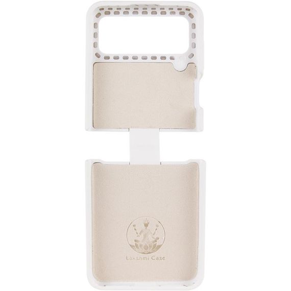 Чехол Foldables Silicone Cover Lakshmi (AAA) для Samsung Galaxy Z Flip4 Белый / White | Зображення 2