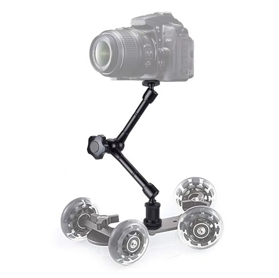 Глайдтрек слайдер Primo Dolly в комплекте с шарнирным кронштейном Magic Arm 28 см | Зображення 3