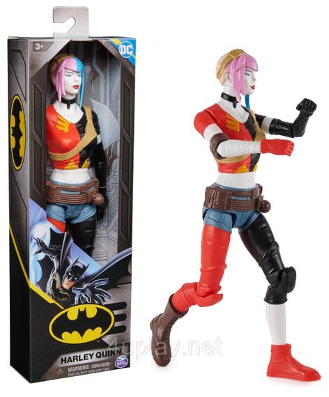 Ігрова фігурка Гарлі Квінн 30см Batman 12-inch Harley Quinn Action Figure 10 точок артикуляції Харлі Квін