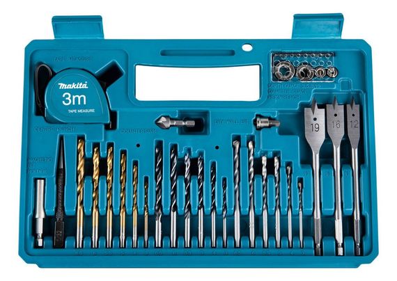 Набор свёрл, бит и насадок (102 предмета) Makita E-10730 | Зображення 3