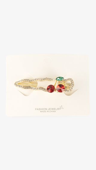 Заколка-качечка Вишеньки 3632-1 Золотий shop (2000999548635) | Зображення 2