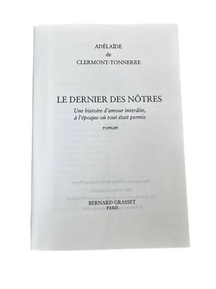 См. "Le dernier des notres" 489 Стр. Бернар Грасс, Париж, 2016 год. | Зображення 3