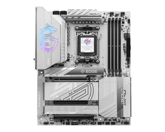 Материнcкая плата MSI MPG X870E EDGE TI WIFI sAM5 X870E 4xDDR5 M.2 HDMI WiFi BT ATX 911-7E59-001
