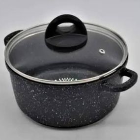 Набор посуды 7 предметов BN-313 Черный мрамор