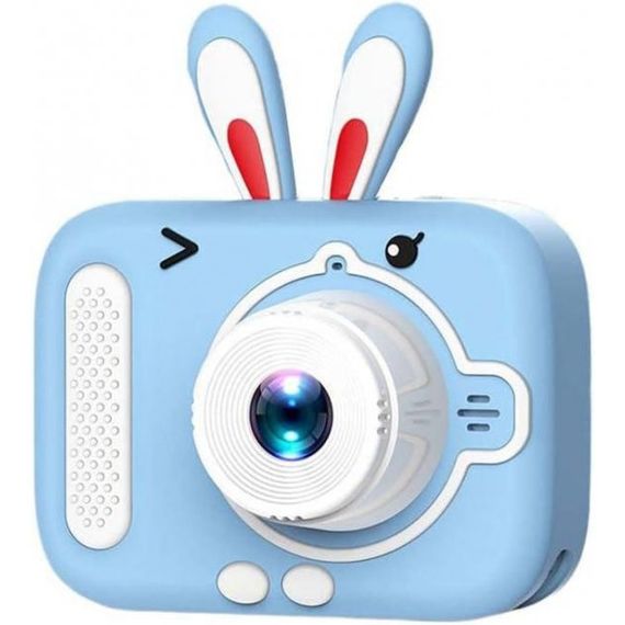 Дитячий цифровий фотоапарат X900 Rabbit Колір: блакитний RJ-15 | Зображення 5