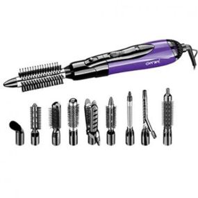 Щетка для сушки, Электрофен для волос Электрическая щетка-выпрямитель выравнивания волос KA-64