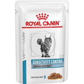 Корм Royal Canin Sensitivity Control Feline Pouches вологий для котів із проявом алергічних реакцій 85 гр