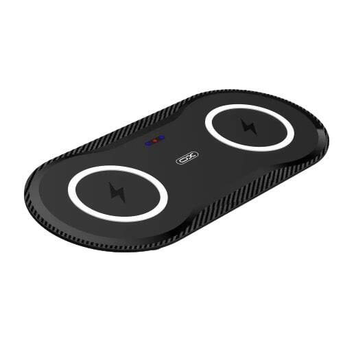 Мощное беспроводное зарядное устройство XO WX025 20W 2 in 1 Черный (WX025_539) | Зображення 2