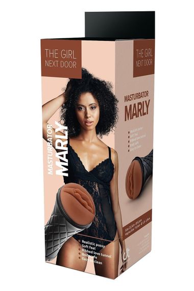 Мастурбатор реалістичний Dreamtoys The Girl Next Door Marly вагіна, коричневий sexstyle | Зображення 8