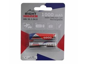 Элемент питания AA RIGHT HAUSEN HR06 1000mAh блистер 1х2 HN-303040 (24) (288)