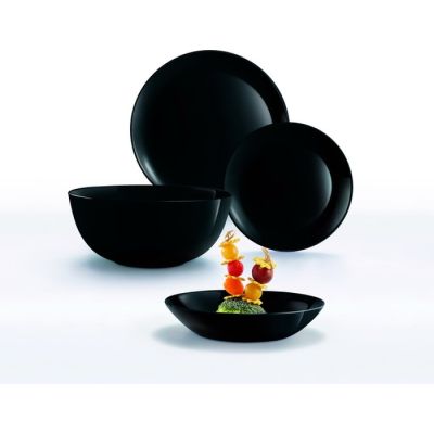 Тарілка Luminarc Diwali Black 20 см супова (P0787) | Зображення 2