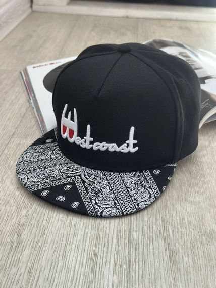 Кепка снепбек (Snapback) West Coast Синій 56-61р (9006) | Зображення 1