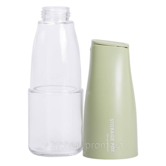 Пляшка для соняшникової олії з гравітаційною кришкою 500 мл пляшка для олії з дозатором Зелений HP-34-9GR | Зображення 3