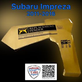 Subaru Impreza 2011-2016 крыло левое, 57120FJ0109P