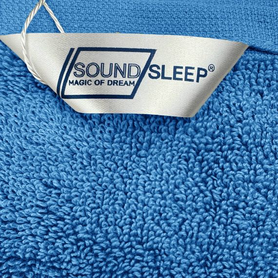 Рушник махровий SoundSleep Delicat з петелькою 500г 50х90 см темно-блакитний (2800004596732) | Зображення 2