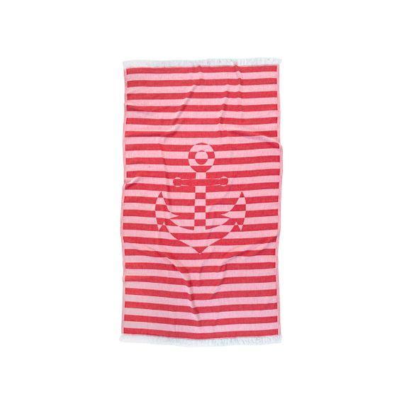 Рушник Barine 8981 Туреччина 95*175 см  Бавовна Червоний