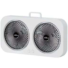 Настольный вентилятор F105 Dual-Fan Design 1800mAh Black